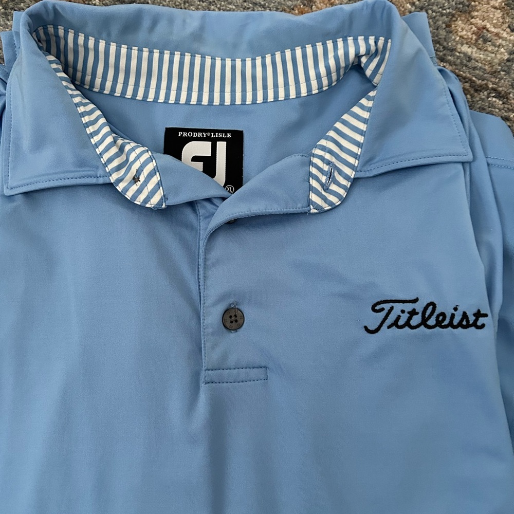 FootJoy Titleist Light Blue Polo